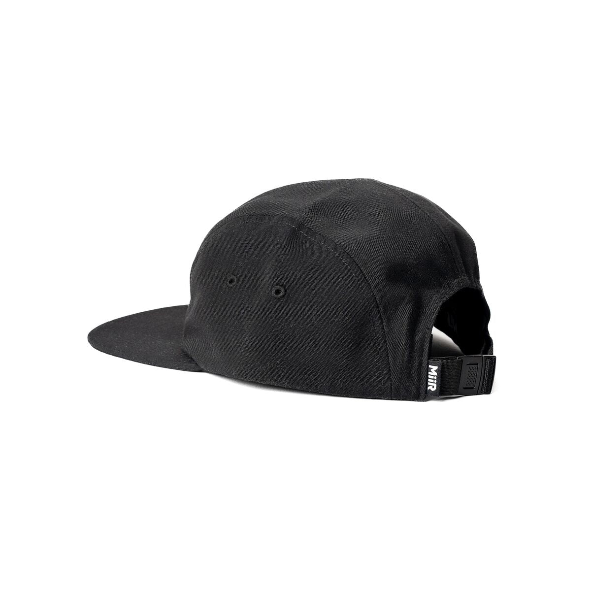 recycled-poly-flat-brim-5-panel-hat-e0 WebPDP-FlatBrim5PanelHat_Studio_Back_Black__HAT003002OS.jpg